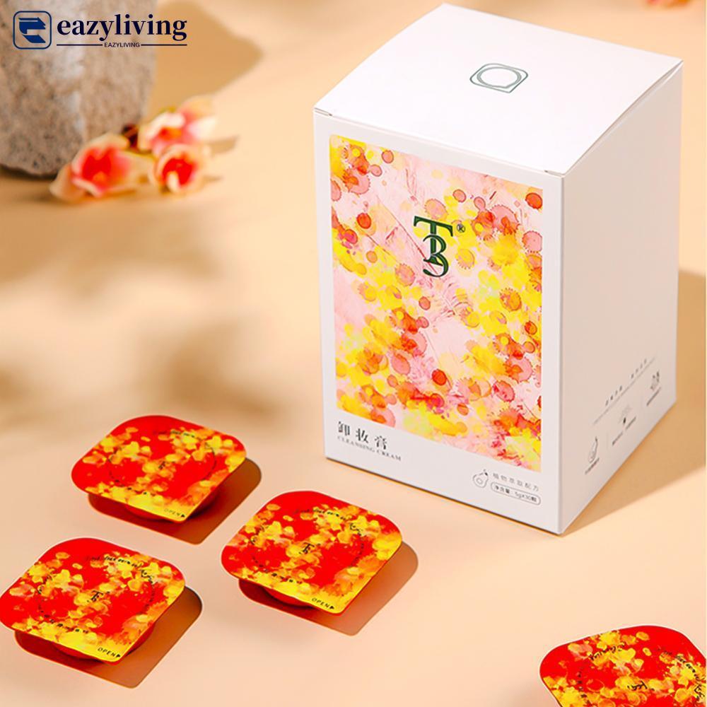 EAZYLIVING ครีมกําจัดขนแต่งหน้าสําหรับผู้หญิงทําความสะอาดผิวหน้าอ่อนโยนไม่กระตุ้นเมคอัพรีมูฟเวอร์ทิ้