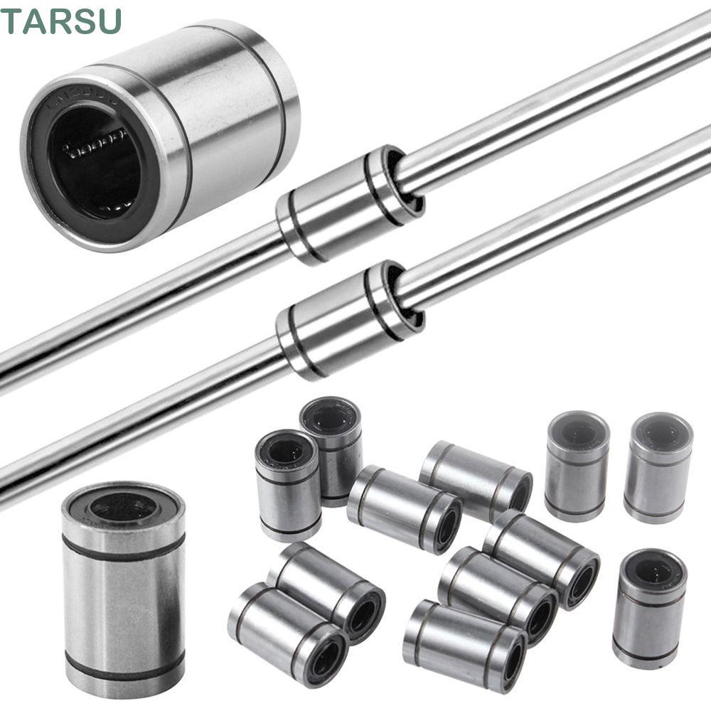 TARSU บูชเหล็กทนทานสําหรับเครื่องพิมพ์ Rods Shaft LM8UU LM10UU LM12UU LM16UU