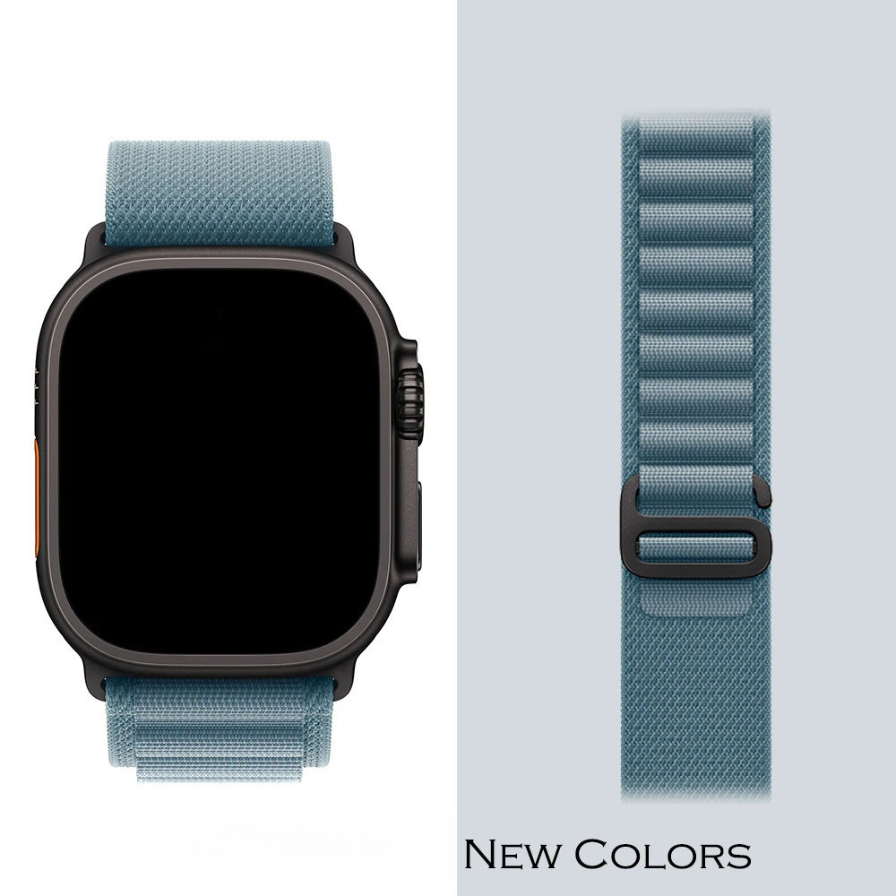 Alpine loop Strap สําหรับ Apple watch Ultra3 2 S11 S10 SE3 Bands 49MM 46MM S9 45MM