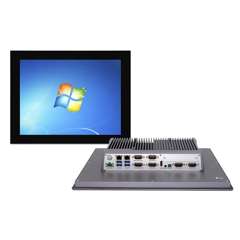 7-27 นิ้ว Fanless แผงอุตสาหกรรม Touch Pc ฝัง Android/linux/win 10 11 All in One สําหรับอุตสาหกรรมอัต