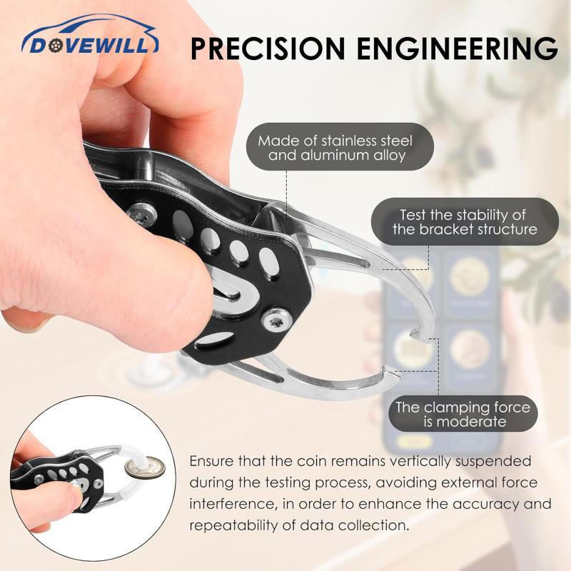 [Dovewill] Pocket Ping Pinger Test Kit เครื่องมือทดสอบแบบพกพาโลหะมืออาชีพพร้อมกระเป๋าเก็บ Validation