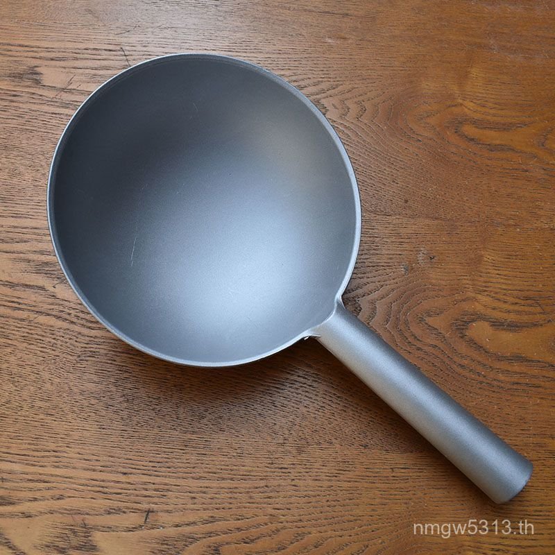 อลูมิเนียมครัวเรือนน้ําหนาทัพพีน้ําช้อนซุปครัวเซิงเฉิงสมัยเก่าอลูมิเนียมน้ําไม่มีขนาดใหญ่โจ๊กช้อนทัพ