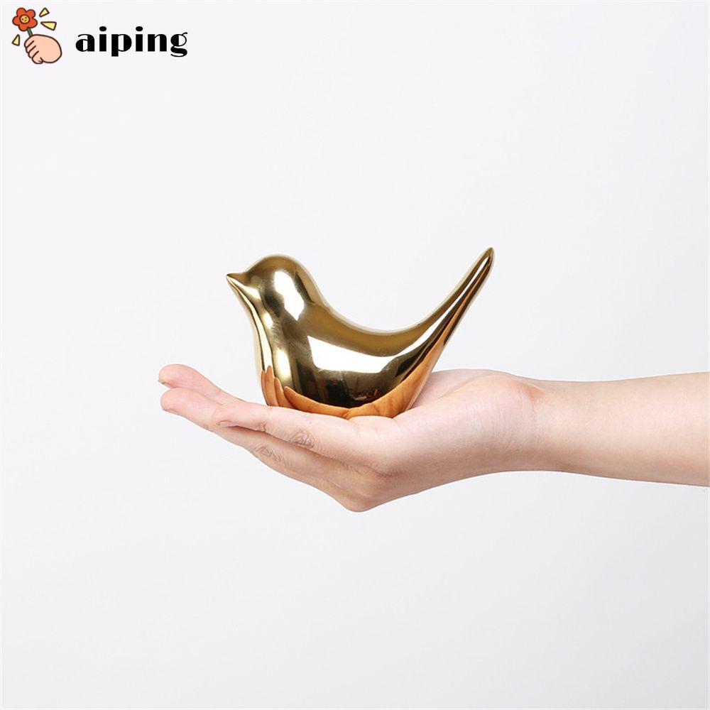 Aiping ภาพพื้นหลังเซรามิค รูปนก สไตล์นอร์ดิก สําหรับตกแต่งบ้าน