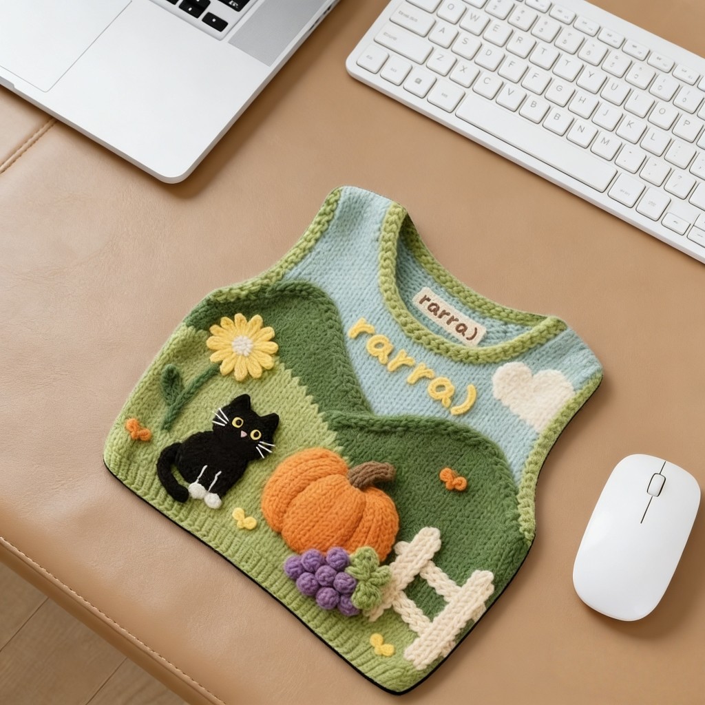 ของขวัญวันเกิด แผ่นรองเม้าส์ แผ่นรองเม้าส์ลายการ์ตูน Mouse Pad ป้องกันการลื่นไถล หนานุ่มลื่น ทำความสะอาดง่าย