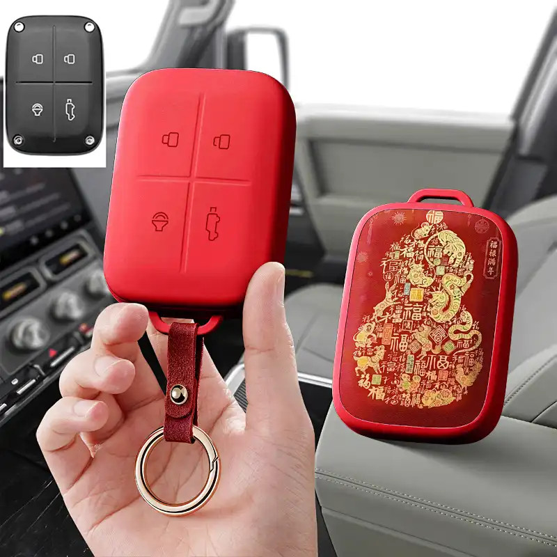 Chery V23 icar v23 iCAUR V23 ฝาครอบกุญแจรถ icaur V23 กล่องกุญแจ Chery V23 เคสกุญแจรถ