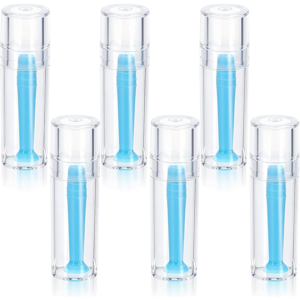 JIEYAO 6 ชิ้นเครื่องมือถอดคอนแทคเลนส์, Hard Contact Lens Plunger ซิลิโคนตาดูด Scleral เลนส์เครื่องมื