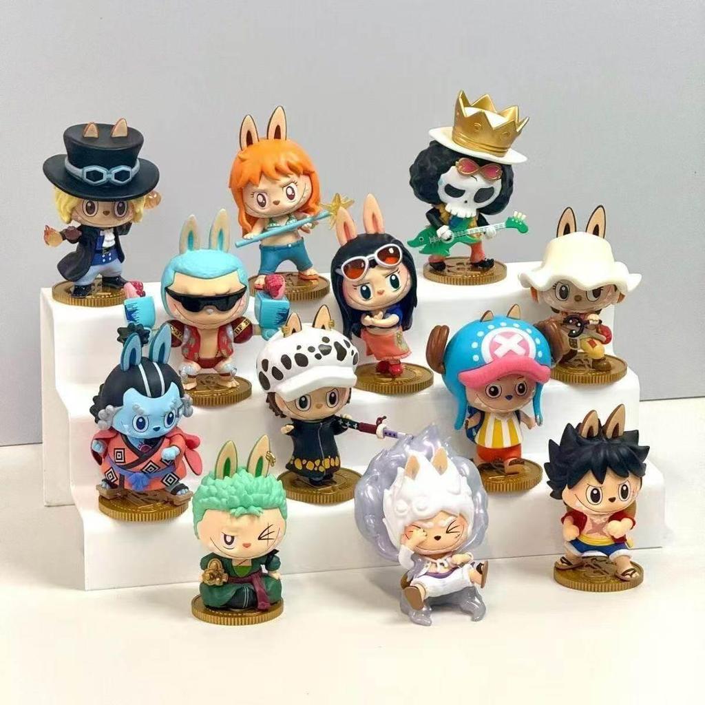 2026 สไตล์ใหม่ labu Mart Mystery Box labu labubu One Piece One Piece Luffy Co-Branded Series รูป20260321 ราคา ถูกที่สุด ดีลบีเคเค แกลเลอรีภาพที่ 2