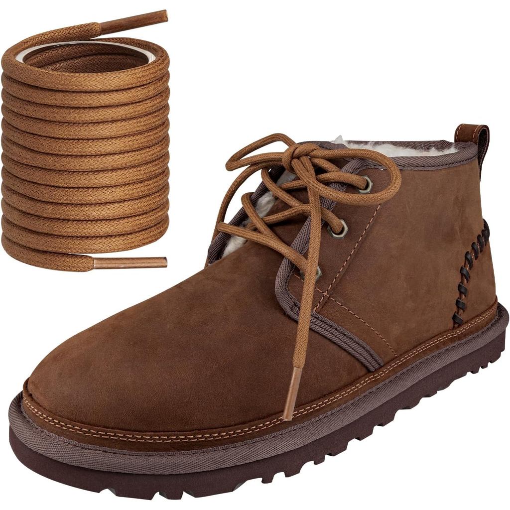 Endoto รอบรองเท้า Laces สําหรับ UGG Numel Boot, Shoelaces เปลี่ยน Laces สําหรับ UGG