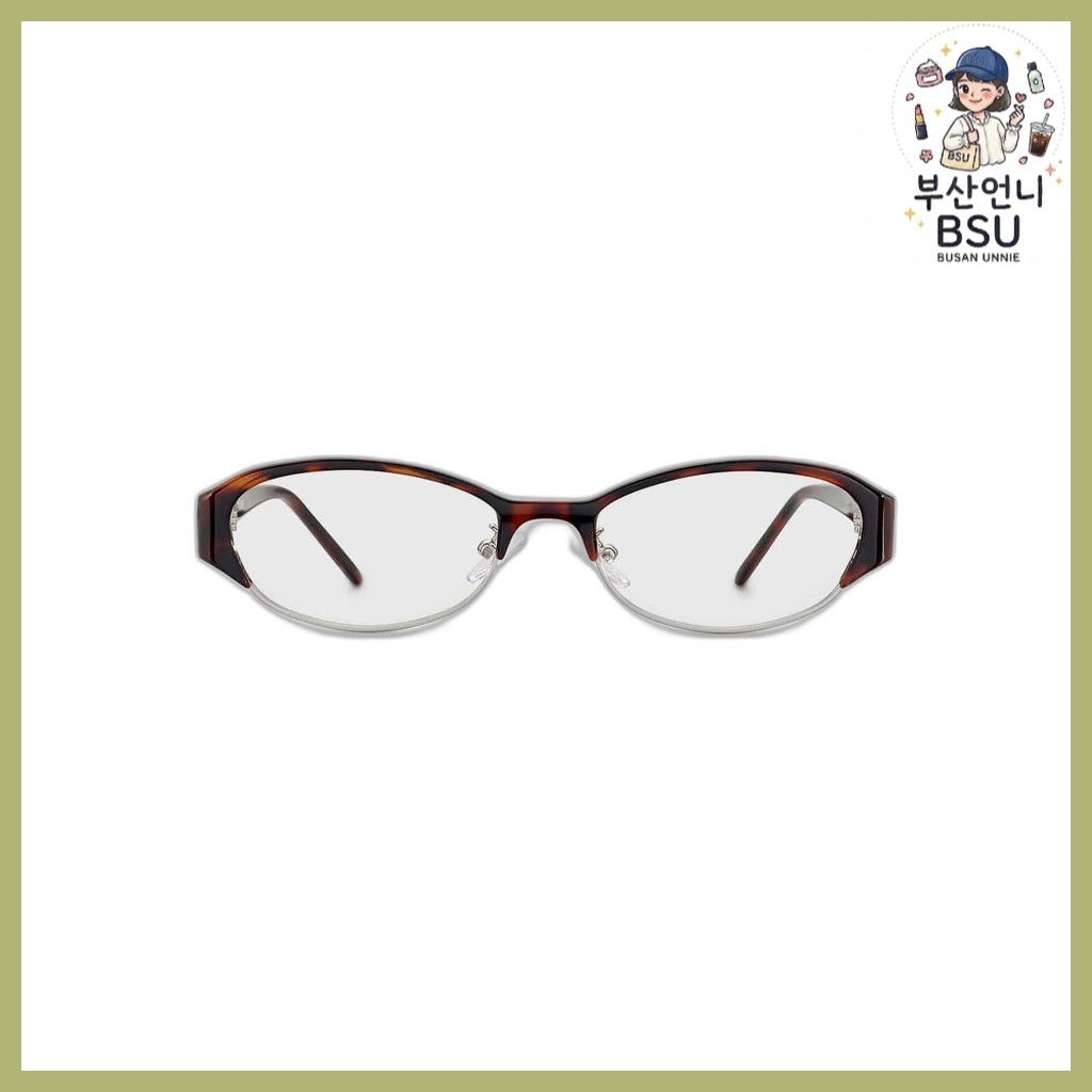 [blue elephant] AESLIT leopard Korean Fashion Glasses / Korean Fashion Glasses / Leopard Print Style