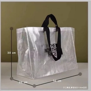 กระเป๋า shopping bag ใบใหญ่ รับน้ำหนักได้เยอะ กันน้ำได้