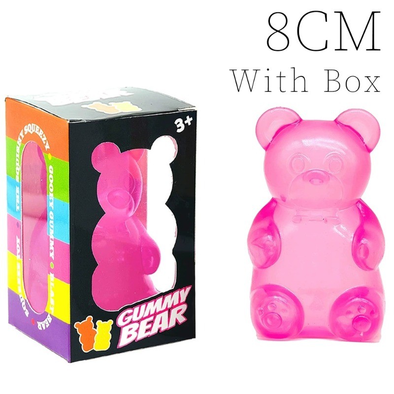 Schylling NeeDoh Nice Cube Squishy ของเล่น Glitter Dumpling ชีส Candy Bear Fidget ความเครียดบรรเทา Decompression ของเล่นของขวัญสําหรับเด็ก ราคา ถูกที่สุด ดีลบีเคเค แกลเลอรีภาพที่ 2