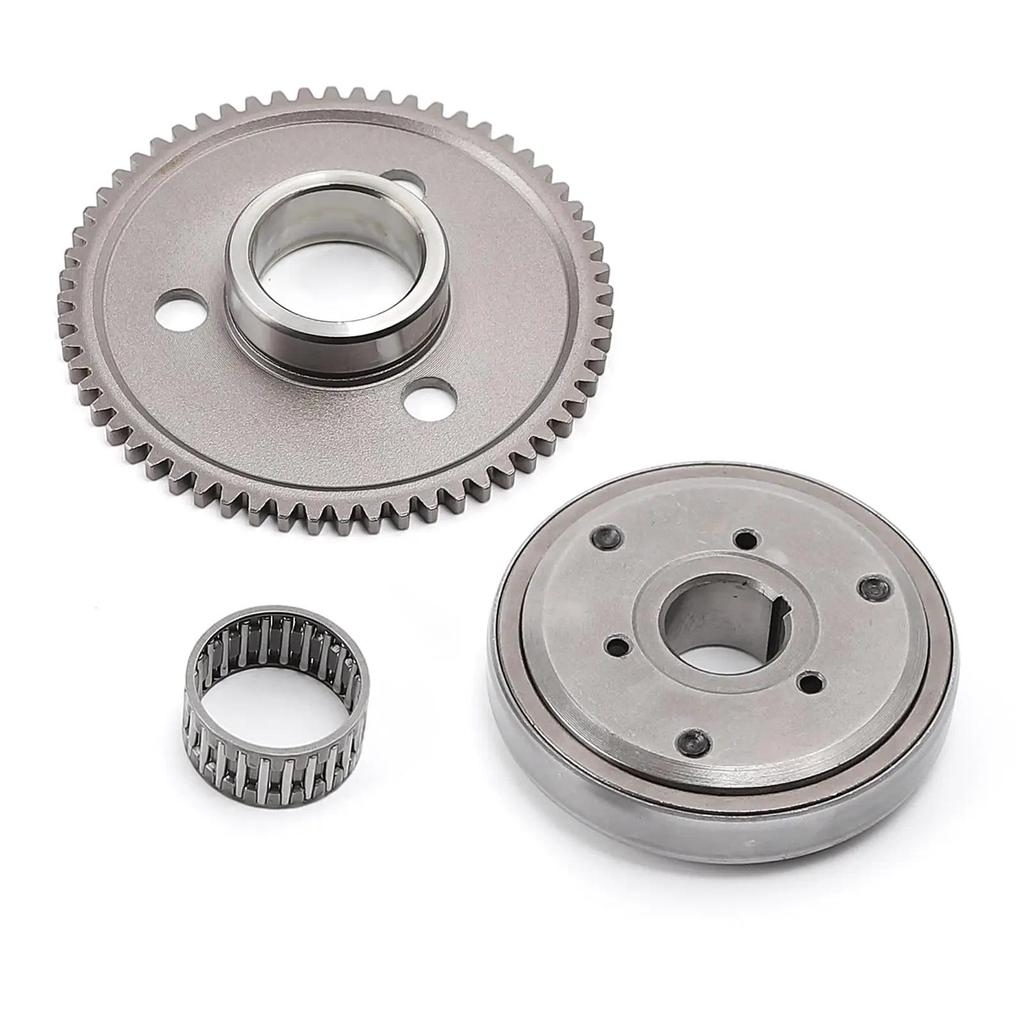 Y-GY6 เครื่องยนต์เริ่มต้นไดรฟ์คลัทช์ใช้งานร่วมกับ GY6 150CC 4 จังหวะ 152QMI 157QMJ เครื่องยนต์สกู๊ตเ