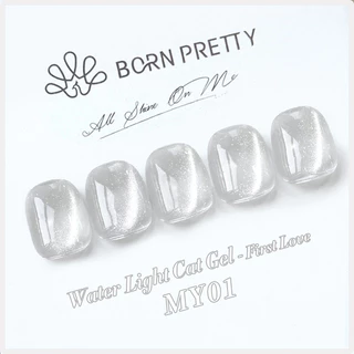 【Local】BORN PRETTY Super Shine White Water Light Cat Eyes เล็บเจลโปแลนด์ Magnetic Soak Off UV LED Varnis กึ่งถาวร