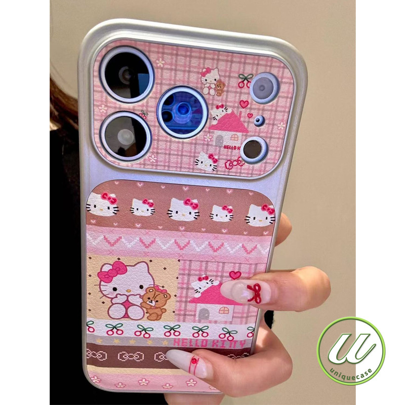 เคสลายเมโลดี้เชอร์รี่ป้องกันฮิต เข้ากันได้กับIPhone 17 14 11 13 16 12 15 Pro Max 14 16 15 Plus