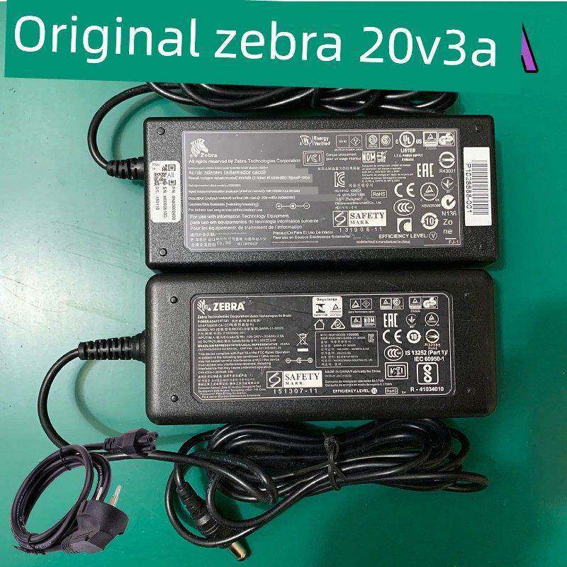 anker baseus 20V3A Zebra 888TT GK888T GK888CN เครื่องพิมพ์ฉลากบาร์โค้ดอะแดปเตอร์สายไฟ