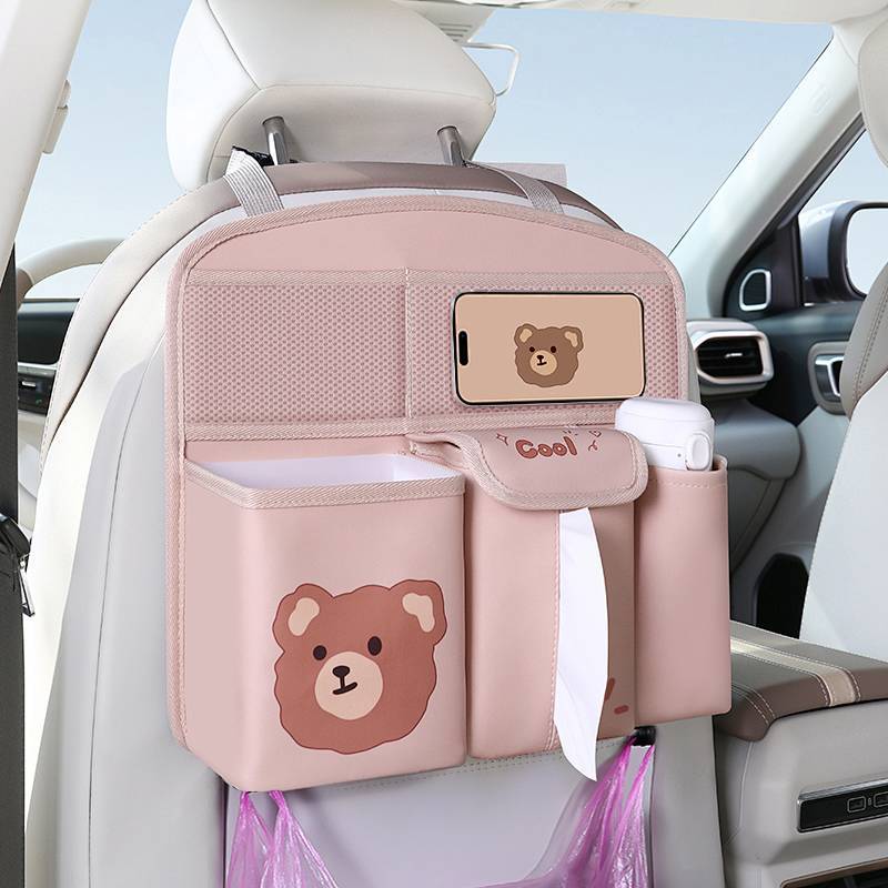 Car Seat Back Buggy Bag Car Tissue Box Car Seat Back Storage Rack OfTW