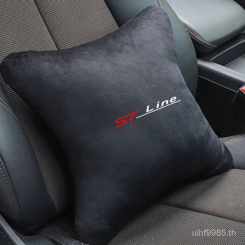 เส้นใยสังเคราะห์คอสนับสนุนเบาะสําหรับ ST LINE เสื้อกล้าม Mk3 Mk4 รถโฟกัส, หมอนรองคอแบบนุ่มสําหรับควา