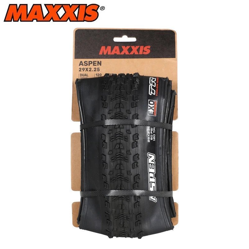 MAXXIS ASPEN ยางจักรยานพับ ขนาด 29x2.1 และ 29x2.25/2.4 ป้องกันการทะลุได้ดี สำหรับขี่ทางธรรมชาติและเส