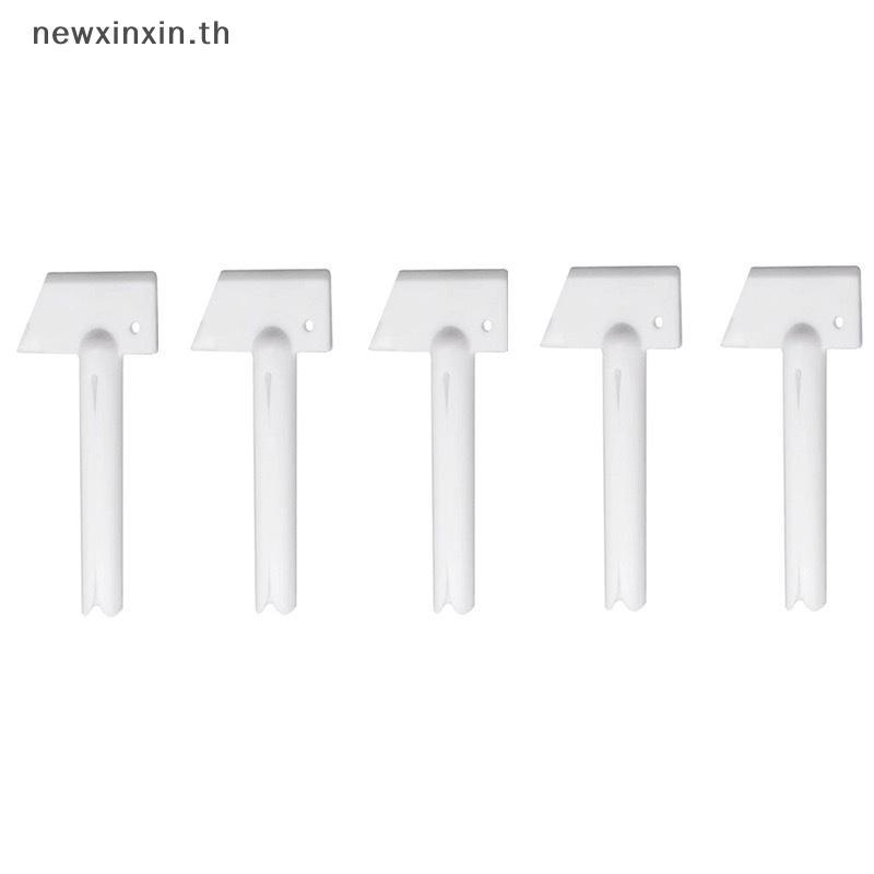 ^N^ คู่มือหลอด Squeezer 10 ชิ้นยาสีฟันพลาสติก Rolling Dispenser เครื่องมือสําหรับครีมกาวห้องน้ํา Hom