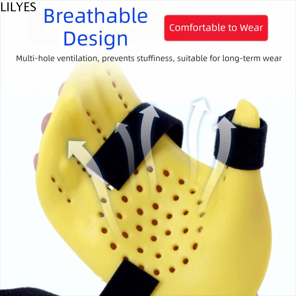 LILYES Finger Corrector Board, Professional Flex Spasm Training Board-Finger Orthotic Splint, Extended Type Extension Board แยก Finger Braces-training Fingers Bend Orthotics