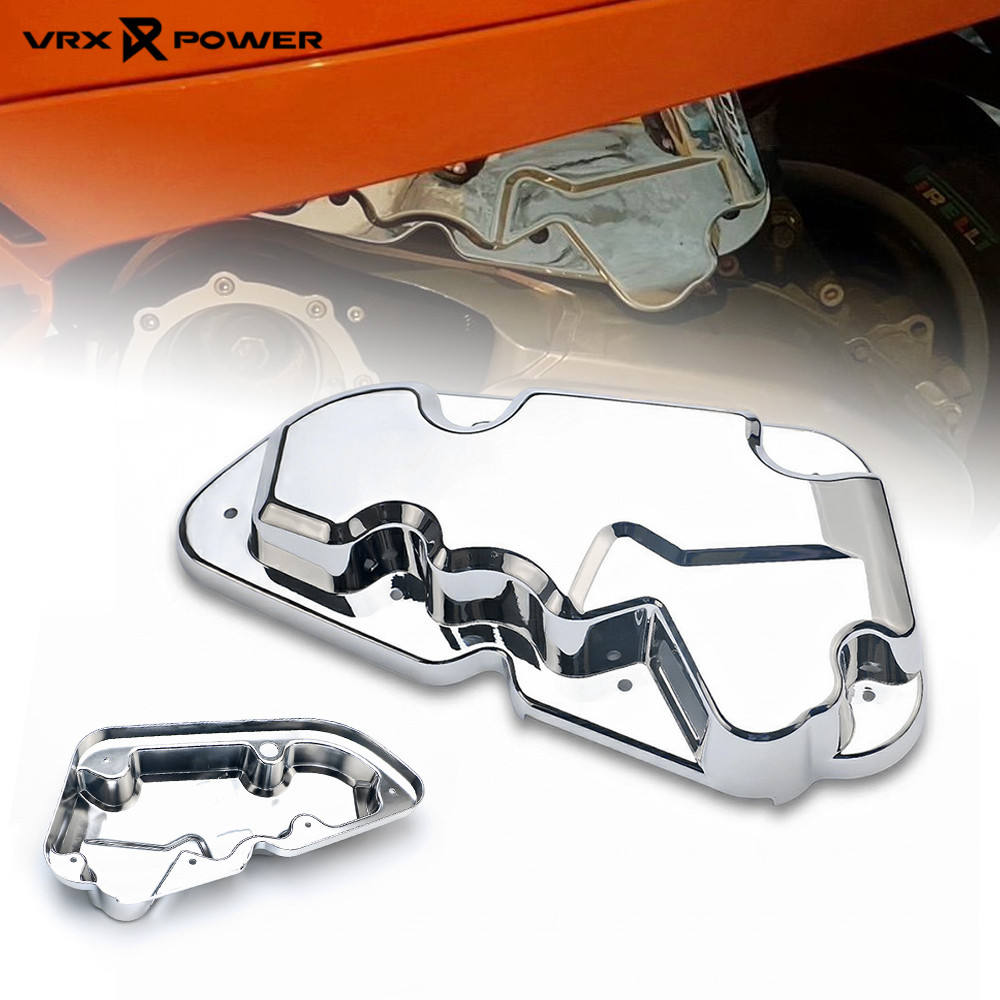 กล่องกรองอากาศฝาครอบ Chrome สําหรับ Vespa Sprint Primavera s125 LX iget
