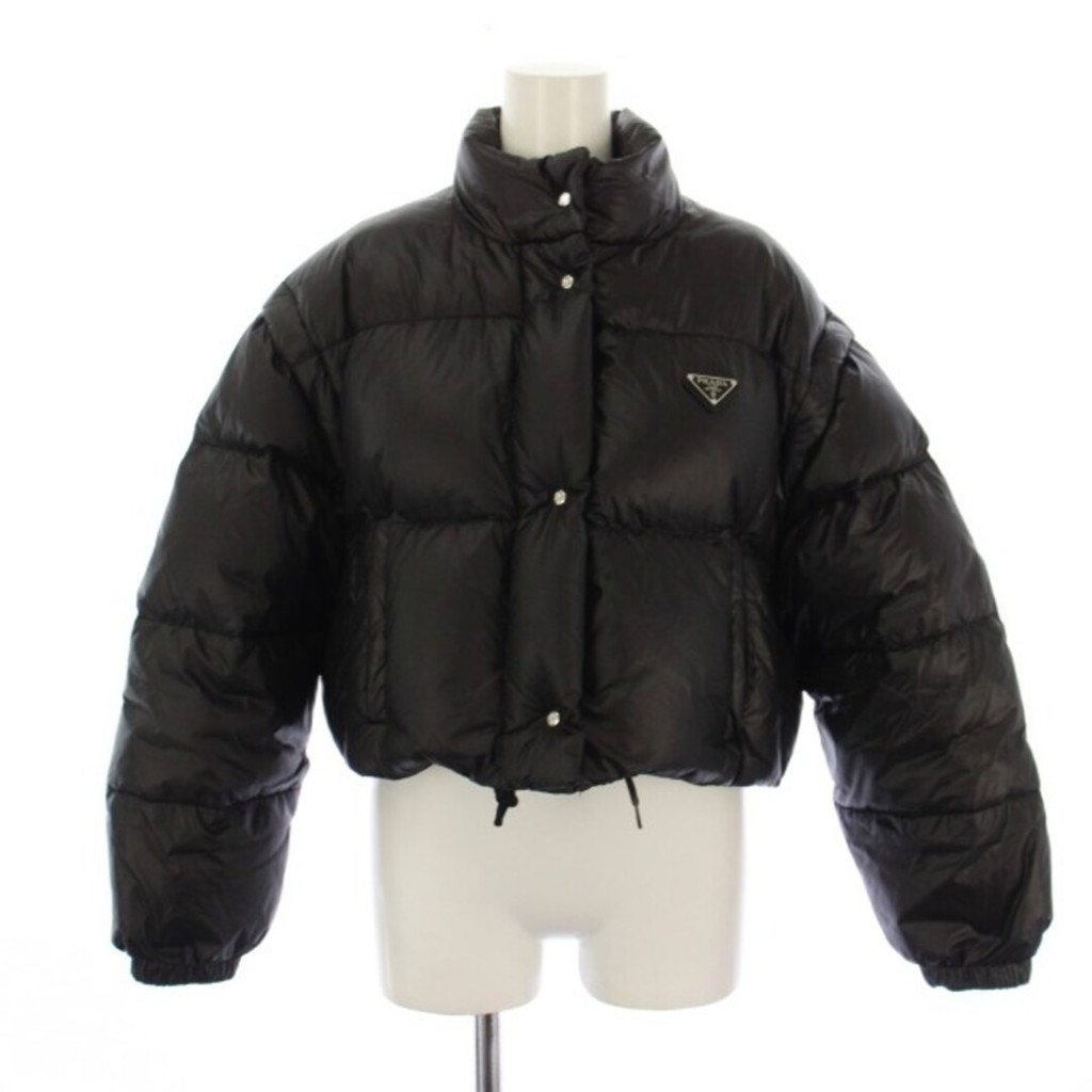PRADA Down Jacket black Direct from Japan Secondhand