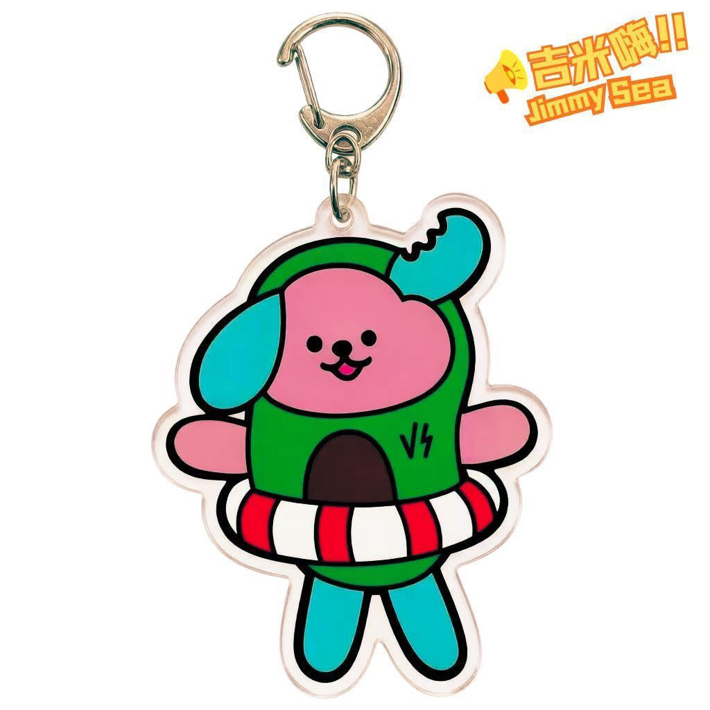 พวงกุญแจอะคริลิคและกระเป๋านักเรียนจากแบรนด์คนดังJimmy Haito, Mafu, Awo Shen