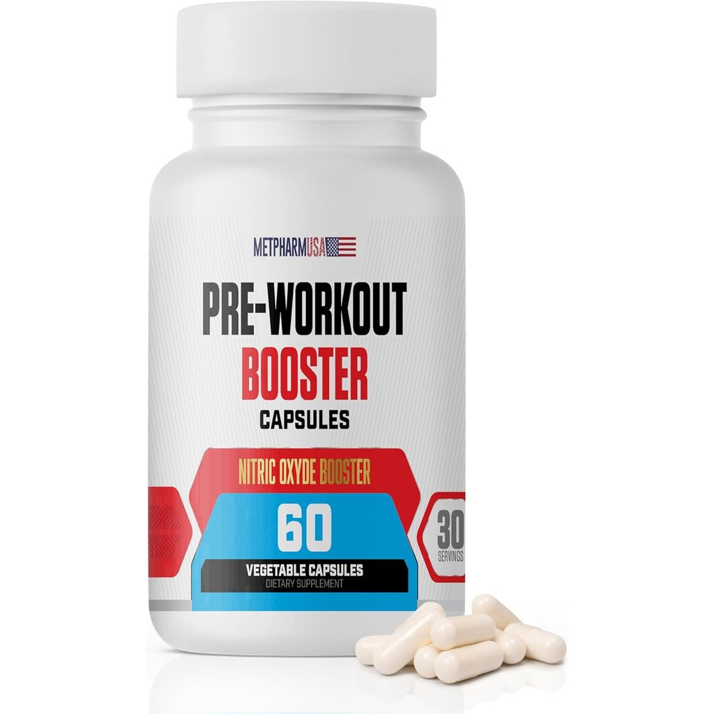 Pre-Workout Booster Capsules