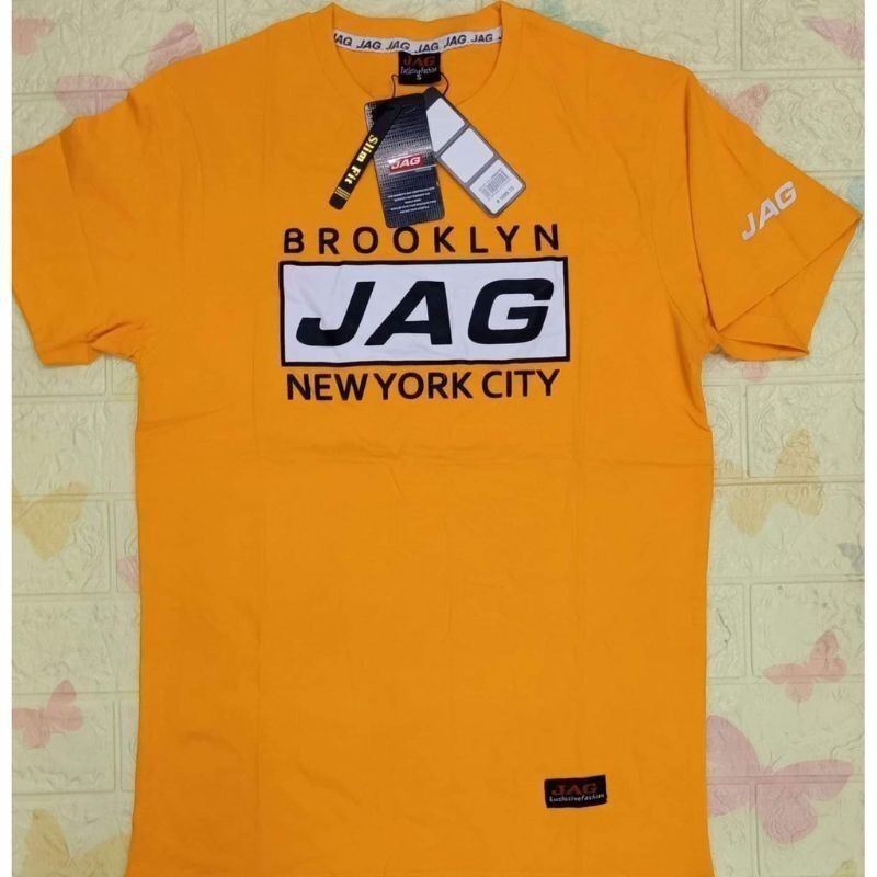 เสื้อยืดผู้ชายแบรนด์โอเวอร์รัน (JAG)