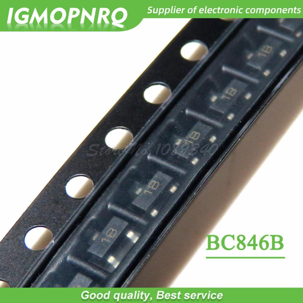 50 ชิ้น BC846B BC846 Bipolar ทรานซิสเตอร์ - BJT ทรานซิสเตอร์ 200mW SOT23-3 ใหม่เดิม