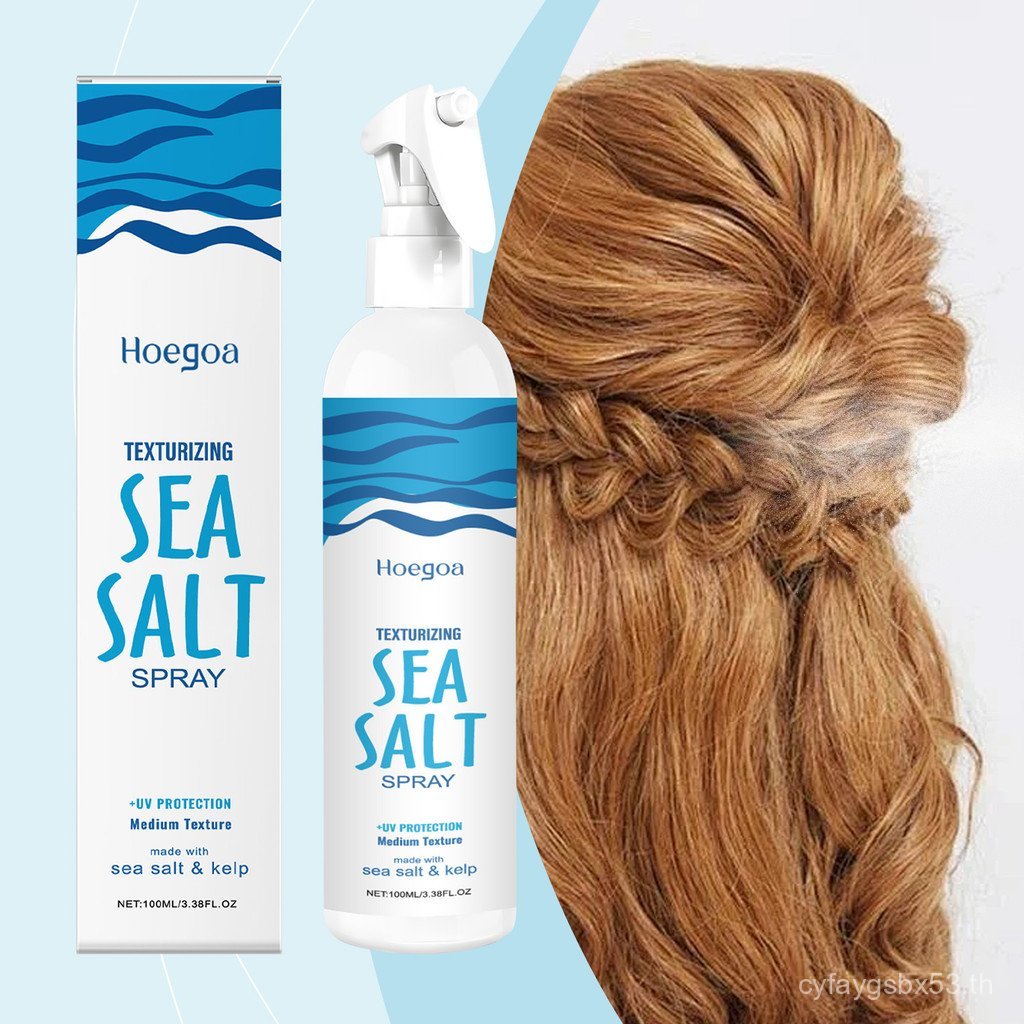 Hoegoa Sea Salt Styling Hair Spray Gentle ingredients, natural volume, long-lasting texture styling 