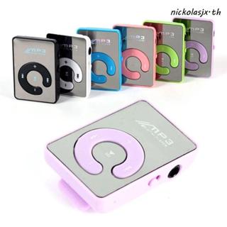VELAVETIS คลิป MP3 Mini กระจกคลิปลําโพงแฟชั่นกีฬาแบบพกพา Wal…