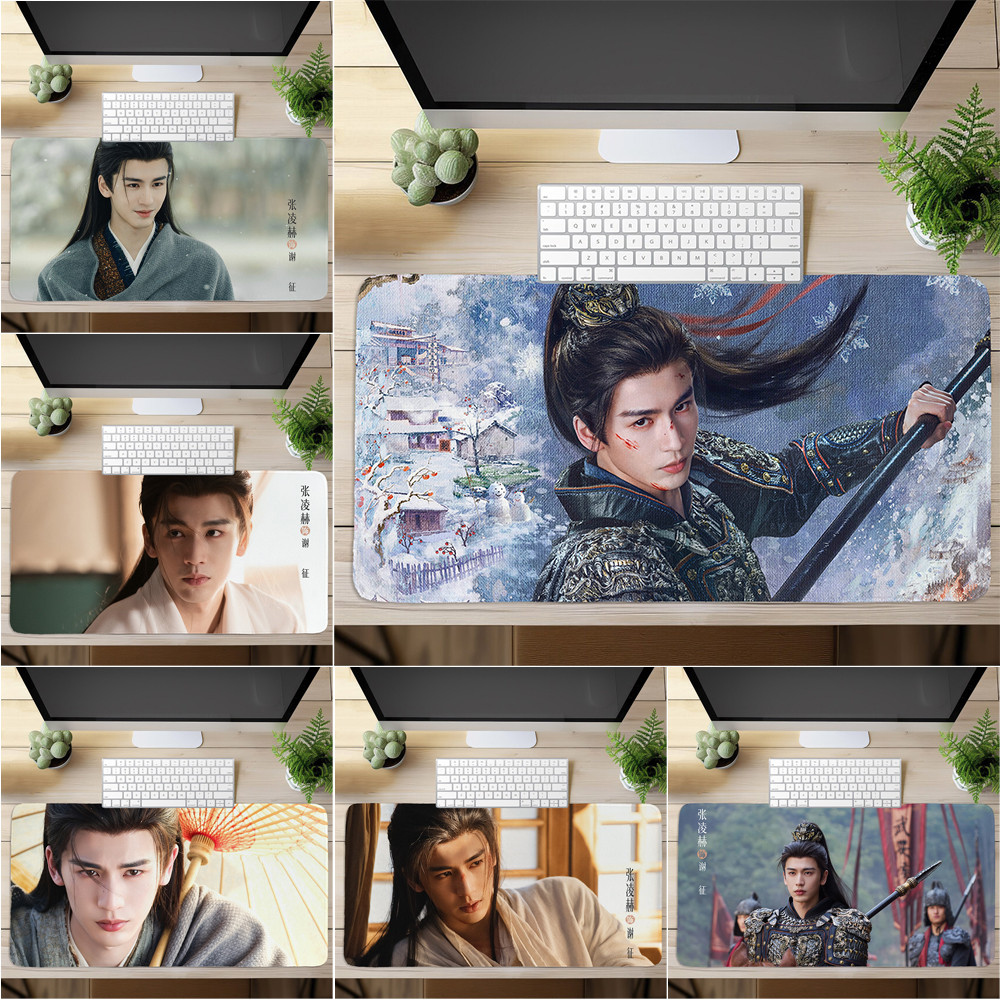 แผ่นรองเมาส์ Zhang Linghe , Pursuit of Jade Art Printing แผ่นรองโต๊ะแป้นพิมพ์คอมพิวเตอร์ (60x30 ซม./80x40 ซม.)