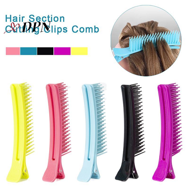 [SWTD] Professional Hair Grip Clamps Salon ผมตัดคลิปหวีตัดผมย้อมสี Perm ผม Pins บ้าน DIY Barrette จัดแต่งทรงผม null
