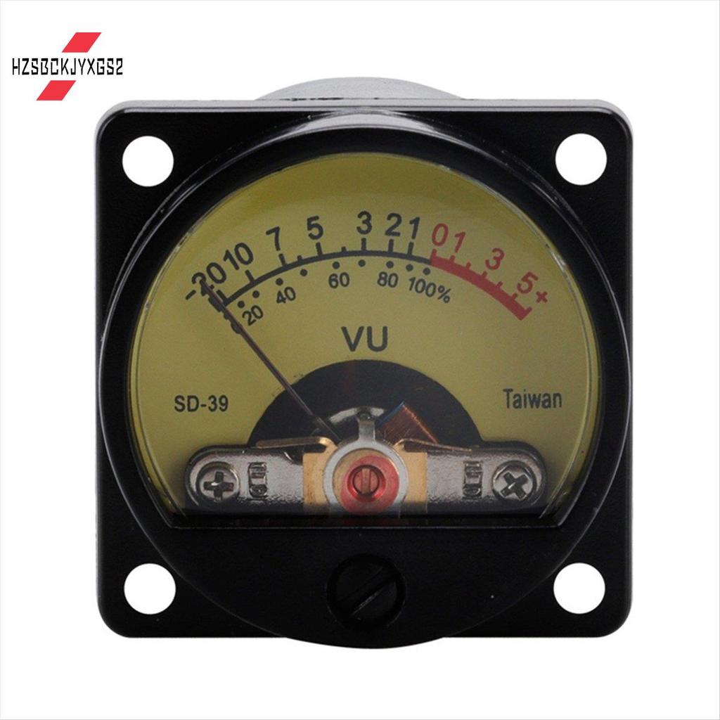 Hzsbckjyxgs2SD-39 แผงอนาล็อก 35 มม.VU DB Meter เครื่องขยายเสียงเพลง Spectrum Analyzer เครื่องวัดระดั