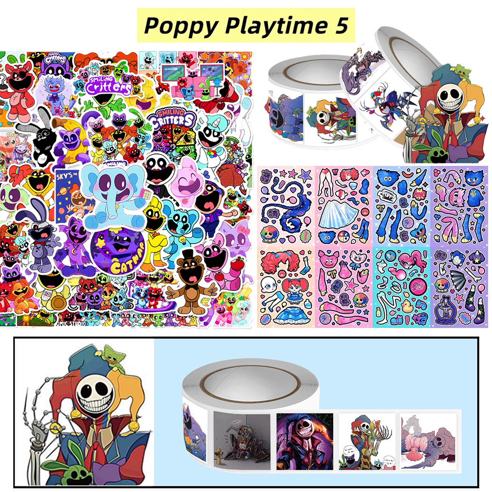 Poppy Playtime Chapter 5 สติ๊กเกอร์กันน้ําน่ารัก Lily Lovebraids Decals สําหรับคู่มือตกแต่ง