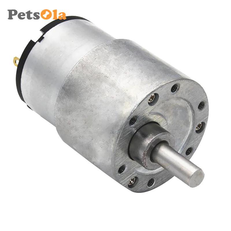 [Koolsoo2] เกียร์ไฟฟ้าเปลี่ยน DC Gear Motor Centric Output Shaft 12V 7RPM-960RPM