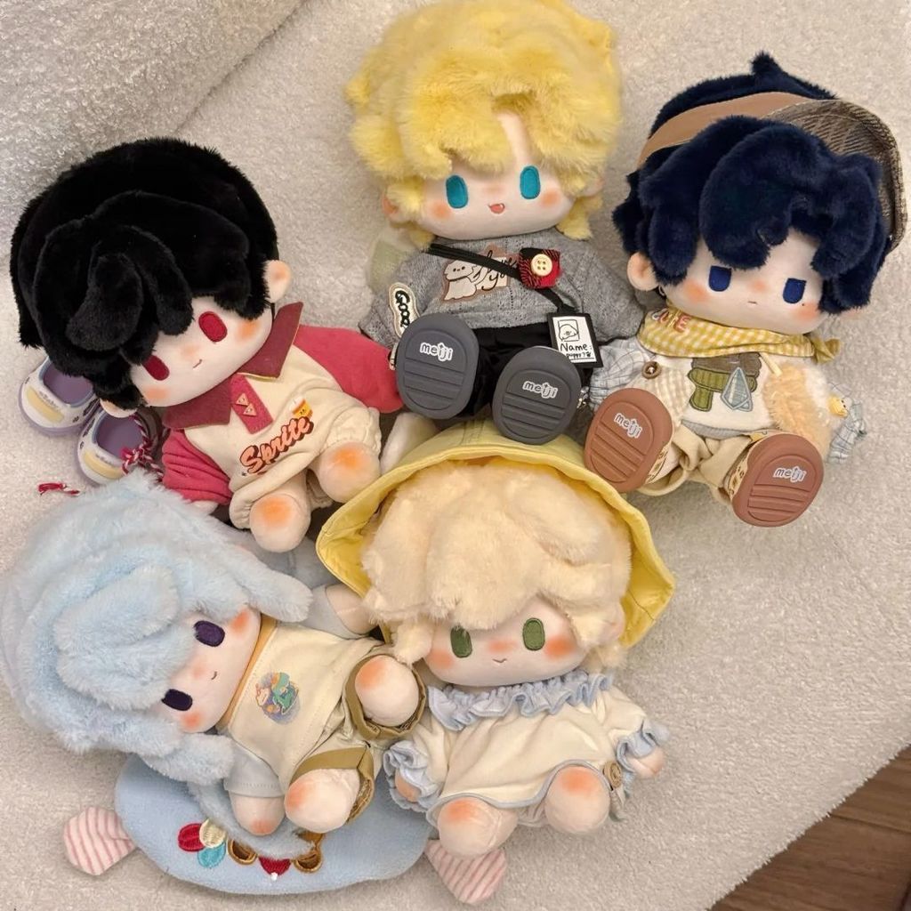 นักท่องเที่ยวในเวลาและพื้นที่ 20 ซม. ตุ๊กตาผ้าฝ้าย Lu Chen Ain Ye Xuan Rocha Silan WWX26.1.6