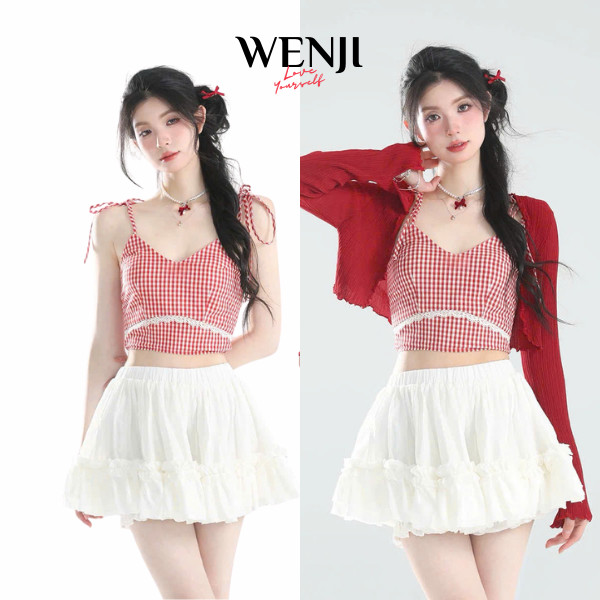 [ภาพจริง] TANA_Fashion เสื้อเชิ้ตผู้หญิง 2 ชิ้นแฟชั่นเสื้อสตรี, เสื้อยืดฤดูร้อน A04