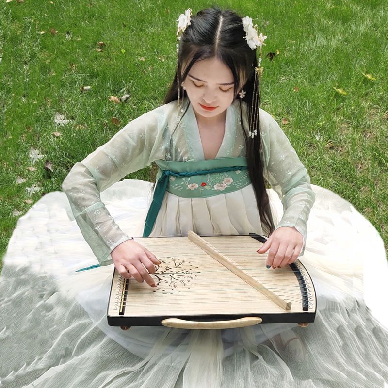 Guzheng Finger Training Device 21-String Portable Mini Fingering Small Guzheng Training Device Begin