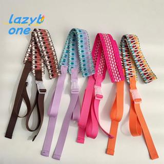 ลิตร-ที] เย็บปักถักร้อยไนลอนปรับกระเป๋าสะพายสายดึงปุ่มที่มีส…