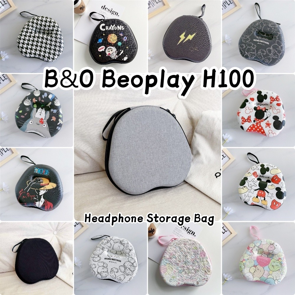In StockFor B&O Beoplay H100 เคสหูฟังอะนิเมะการ์ตูน Earpads กระเป๋าเก็บชุดหูฟังปลอกกล่อง