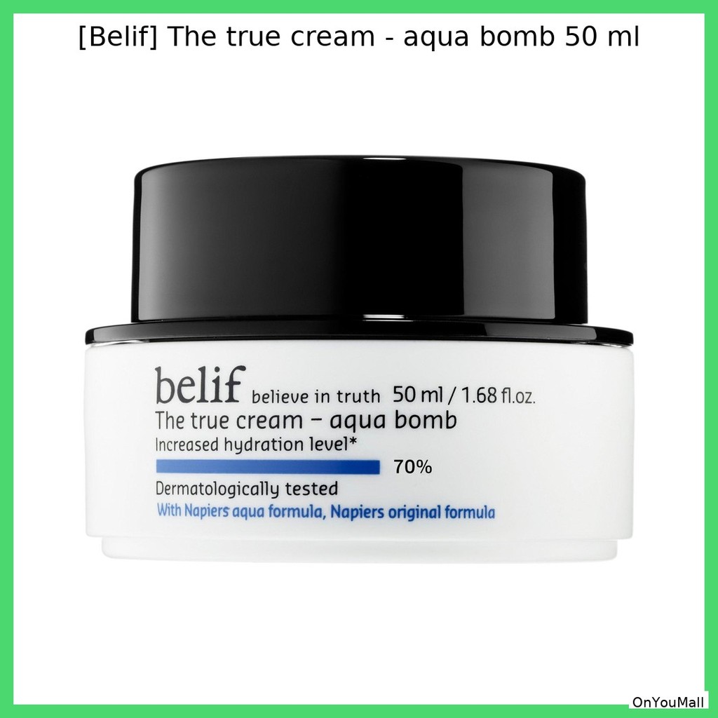 [Belif] The true cream - aqua bomb 50 ml / Hydrating, Soothing by OnYouMall