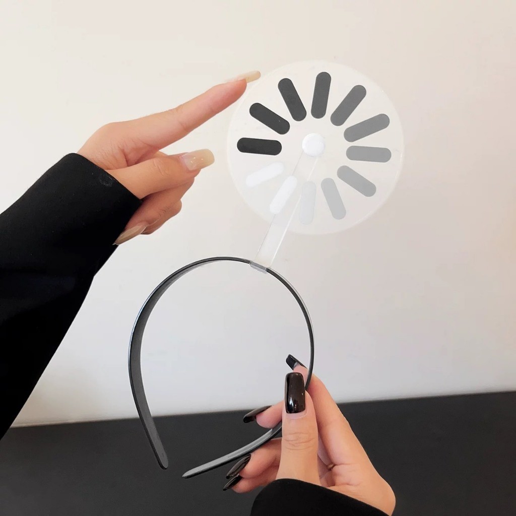 ที่คาดผมแฟชั่น ที่คาดผม Loading แค่หันไปมองก็หมุนๆ ค้างไปเลย เครื่องประดับแฟนซี HAIR-CIRCLE