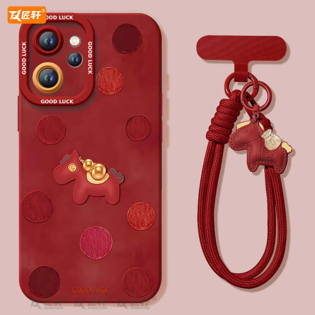 เคสออปโป้ a18 เคส oppo a18 Polka Dot Pony เหมาะสําหรับ oppoReno15 เคสโทรศัพท์ reno14pro สไตล์ใหม่ 13