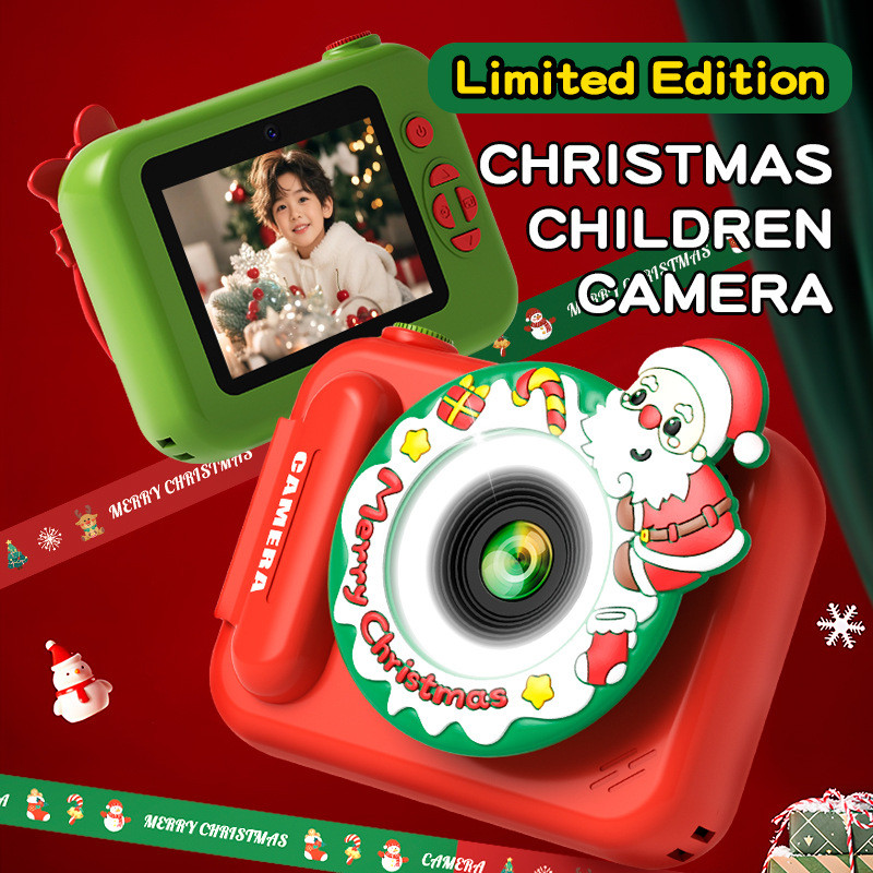 xinpin Factory Direct Christmas Birthday Gift Children's Digital Camera for Boys, New Instant Camera