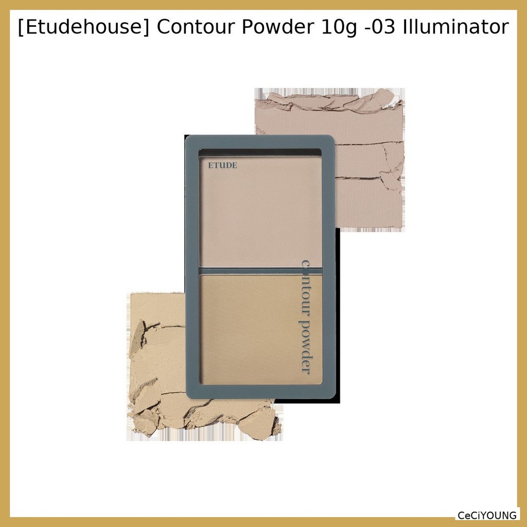 [Etudehouse] แป้งคอนทัวร์ 10g -03 Illuminator / แป้งคอนทัวร์เกาหลี / Radiant Finish / ของแท้ 100% โด