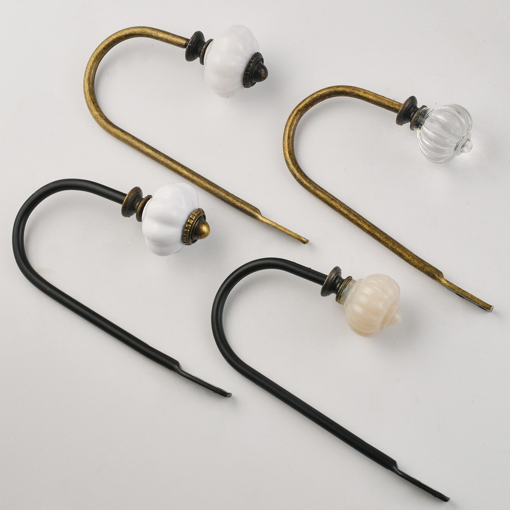 Simple U-รูปคริสตัลผ้าม่านตะขอแขวนผนังHook hook Wall hook hook hook hook hook hook hook hook hook ho