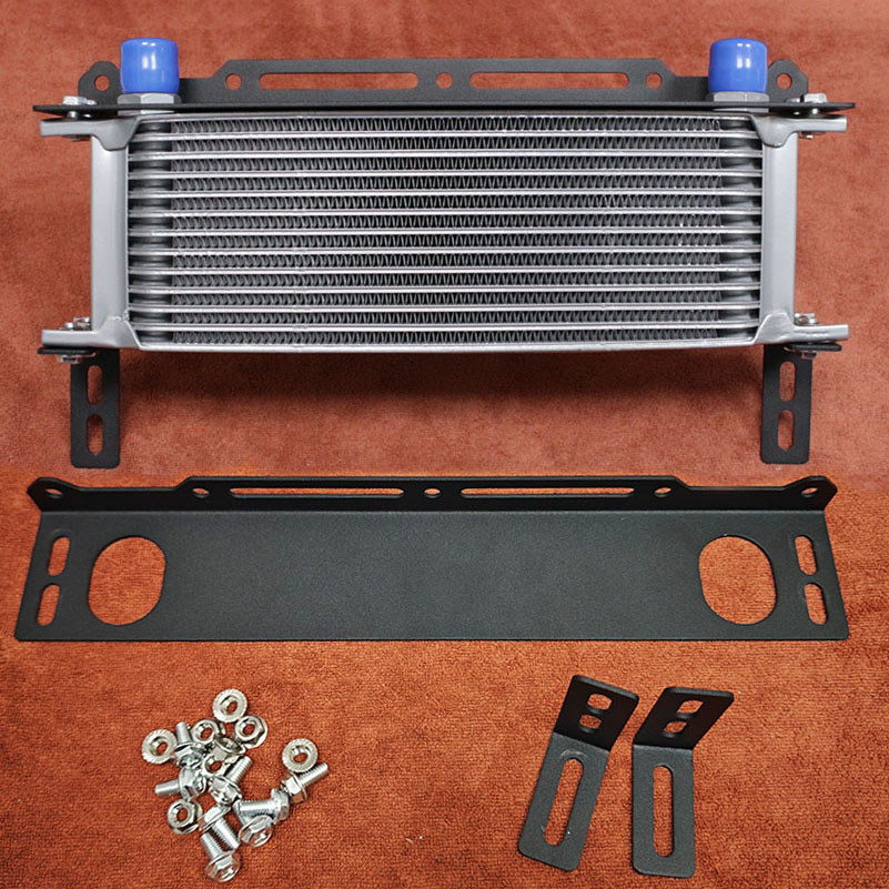 ITSOKAluminium Oil Cooler Bracket Holder สําหรับ Mocal / Works / Derale / Sard Oil Cooler