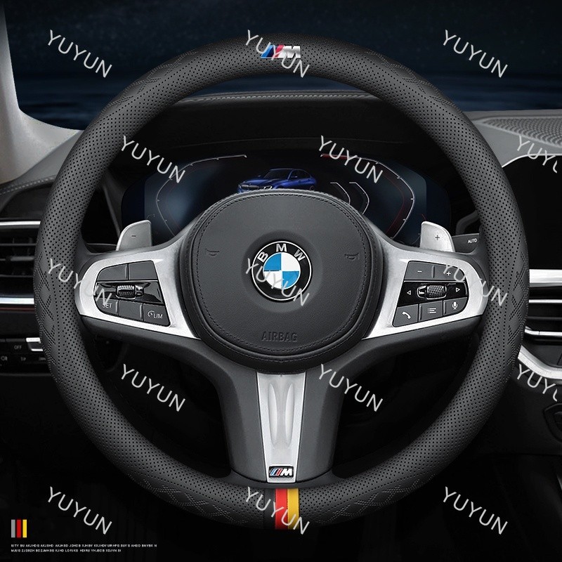 YY พวงมาลัยรถสําหรับ BMW E90 F01 F06 F10 F15 F16 F20 F21 F25 F26 F30 F32 F80 F82 1 2 3 4 5 6 7 Serie